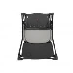 TOPMARK Стол за хранене LUCKY - тъмно сиво