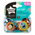 TOMMEE TIPPEE Ортодонтични залъгалки Fun Style Boy (18-36м.) (2бр./оп.)