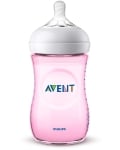 PHILIPS AVENT Шише за хранене Natural 260мл. PP - лимитирана серия розов