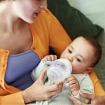 PHILIPS AVENT Шише NATURAL - тренировъчно шише за преход към чаша (с дръжки) 150мл. (4м+)