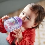 PHILIPS AVENT Неразливаща се чаша с мек накрайник 260мл. (12м+) - зелена жаба