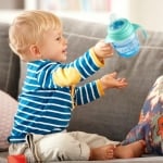 PHILIPS AVENT Чаша за лесен преход с дръжки (6м+) 200мл. - момче