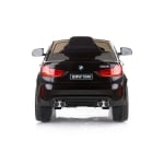 CHIPOLINO Електрическа кола BMW X6 с меки гуми EVA - черна