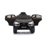 CHIPOLINO Електрическа кола BMW X6 с меки гуми EVA - черна