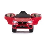 CHIPOLINO Електрическа кола BMW X6 с меки гуми EVA - червена