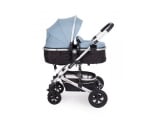 KIKKA BOO Комбинирана количка 3в1 с трансформираща седалка Amaia - Blue