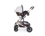 KIKKA BOO Комбинирана количка 3в1 с трансформираща седалка Amaia - Light Grey