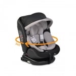 CANGAROO Стол за кола Pilot 360° (0-36кг.) с IsoFix - сив