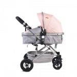 MONI Комбинирана детска количка Ciara - розова