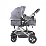 MONI Комбинирана детска количка Ciara - сива