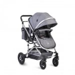 MONI Комбинирана детска количка Ciara - сива