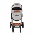 MONI Комбинирана детска количка Alma - светло сива
