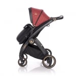 LORELLI Детска комбинирана количка Adria - Black&Red