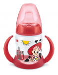 NUK Шише за сок със силиконов накрайник (6-11м.) 150мл. - Toy Story