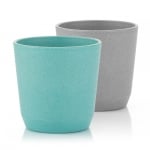 REER Комплект от 2 чашки - синя/сива