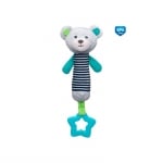 CANPOL  Мека играчка с дрънкалка (0м.+) Bears - сива