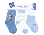 KIKKA BOO Бебешки памучни термо чорапи - The Fish Panda (2-3г.)