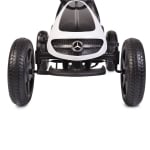 MONI Картинг Mercedes Benz Go Kart EVA - бял