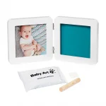 BABY ART Бяла рамка за отпечатък и снимка My Baby Style - квадратен (4 цвята паспарту)