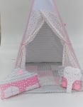 АВ Детска палатка "ПРИКАЗКА" - розово