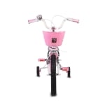 MONI Детски велосипед 16" със светеща рамка - розов