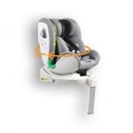 CANGAROO Столче за кола 360° (0-36кг.) Commodore с IsoFix - светлосиво