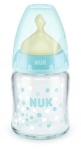 NUK Стъклено шише First Choice каучук микс 120мл.