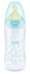 NUK Стъклено шише FC 240мл. каучук микс