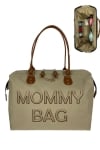 Чанта за аксесоари Mommy Вag - бежова