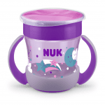NUK EVOLUTION mini Magic Cup (6м.+) Glow in the Dark - 160мл.