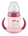 NUK First Choice шише за сок РР 150мл. със силиконов накрайник (6-18м.) Glow in the Dark
