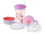 NUK СЕТ Evolution Cups All-in-one момиче