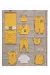 Комплект за изписване 10 части мечета - жълто/сиво