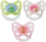 BABY NOVA Dentistar Залъгалка Латекс (0м+) BABY NOVA Dentistar Залъгалка Латекс (0м+), Цвят: Бял/формички