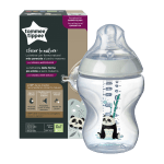 TOMMEE TIPPEE Шише за хранене Easi Vent 260мл. - панда (0м+) (1бр./оп.)