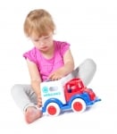 VIKING TOYS Линейка с 2 човечета и носилка - 25 см (подаръчна кутия)