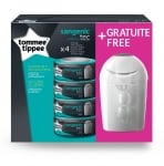 TOMMEE TIPPEE Хигиенен кош за памперси SANGENIC+подарък 4 броя касети