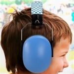 ALECTO Детски слушалки срещу шум (антифони) - син