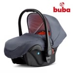 BUBA Комбинирана количка 3в1 Bella 713 - Pewter Orange