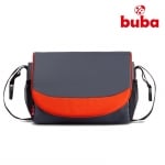 BUBA Комбинирана количка 3в1 Bella 713 - Pewter Orange