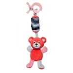 CANPOL  Мека играчка с камб звън (0м.+) Bears - корал