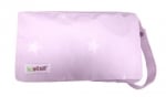 MINENE Чантичка за кърпи - крем на розови звезди