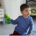 PHILIPS AVENT Чаша със сламка 300мл. (12м+) - момче