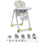 CHICCO Стол за хранене 5в1 Polly Progress - Kiwi