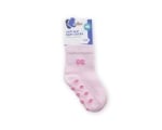 KIKKA BOO Бебешки памучни чорапи против подхлъзване - розови