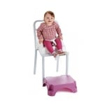 THERMOBABY Сгъваем стол за хранене Edgar 2в1 - розов