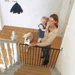 BABY DAN Преграда Pet Gate Streamline - Black