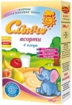 СЛЪНЧО Млечна каша Асорти 4 плода 200гр