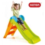 KETER Детска пързалка Slide - зелен/оранжев