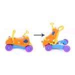 KIKKA BOO Количка за яздене Ride-on 2в1 - Orange